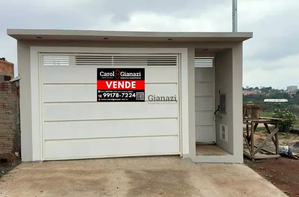 CA1191 - Casa à Venda Recém Construída no Jardim Sul, Assis