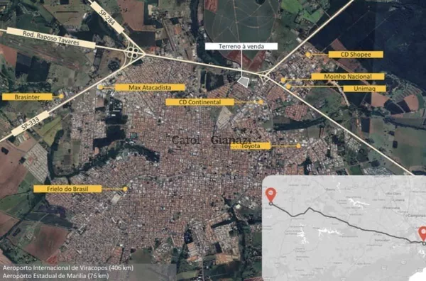 TE2873-Terreno para venda no Parque Das Acácias das Assis