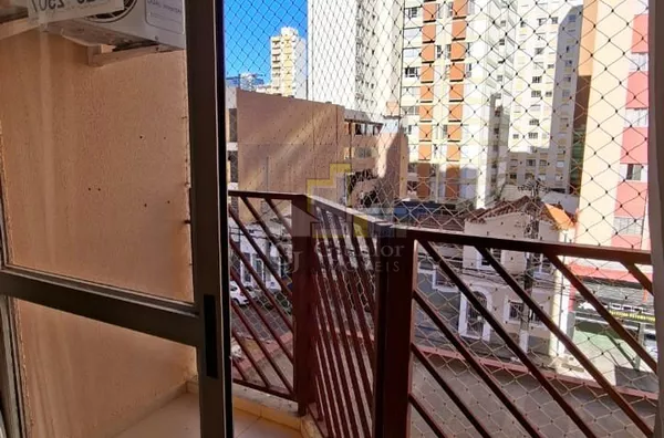 Apartamento Semi-Mobiliado com 1 Dormitório, Sacada e Garagem, Centro, Campinas (SP) - Foto 4