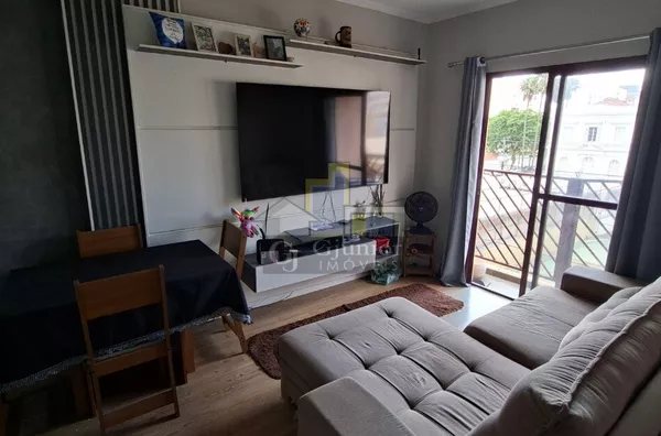 1 Dormitório + Sacada e Garagem, 68,84m², Centro, Campinas (SP)