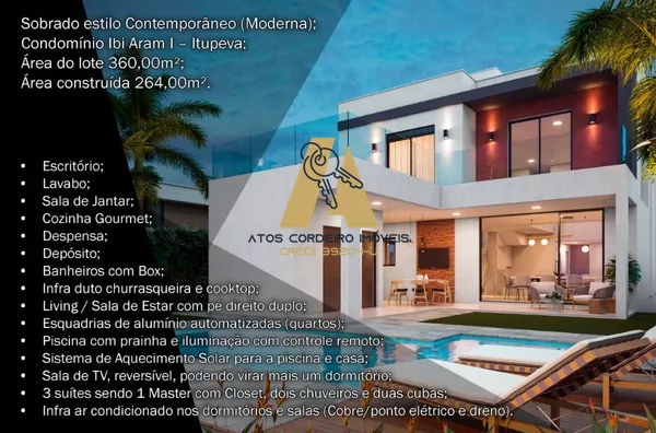 Sobrado para Venda em Itupeva / SP no bairro Jardim Nova Itupeva