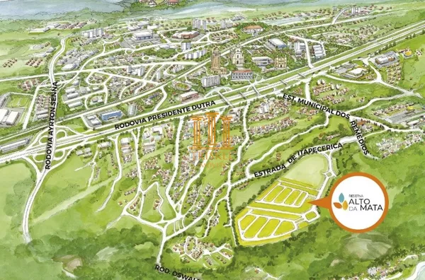 Terreno 250m² à VENDA no ALTO DA MATA!