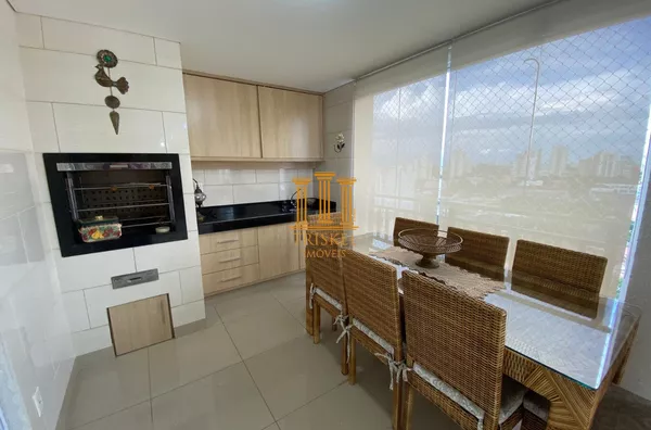 Apartamento 4 dorm sendo 3 suítes, varanda gourmet, garagem para 3 carros no Edifico Varandas em Taubaté