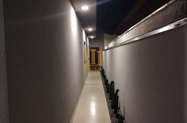 Casa 3 dorm com suíte área gourmet e piscina no Terras do Vale em Caçapava