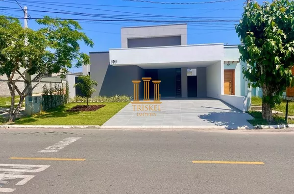 Casa 3 suítes com área gourmet e piscina no Conde II Chambord em Tremembé