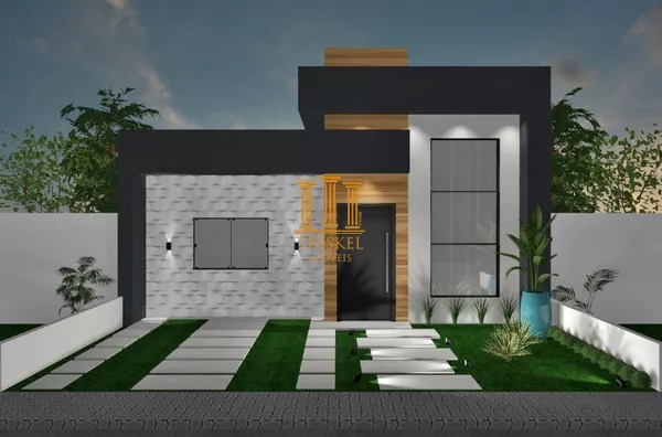 Casa 3 dorm com suíte em construção no Residencial Charles Scheneider