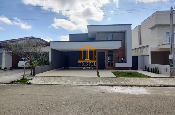 Casa 3 dorm com suíte área gourmet e piscina no Terras do Vale em Caçapava