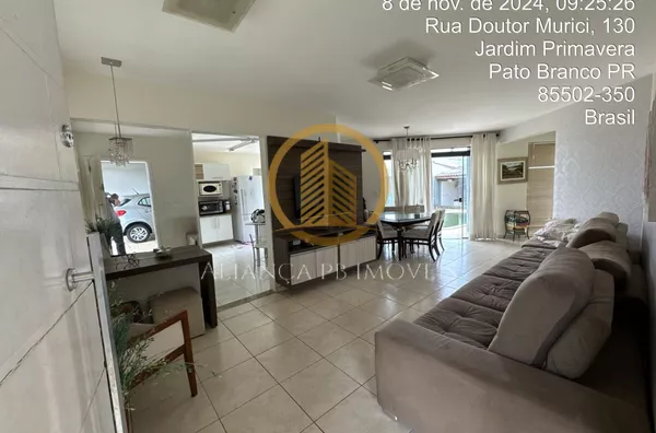 Casa para venda, 01 Suíte, 2 quarto(s),  Jardim Primavera, Pato Branco