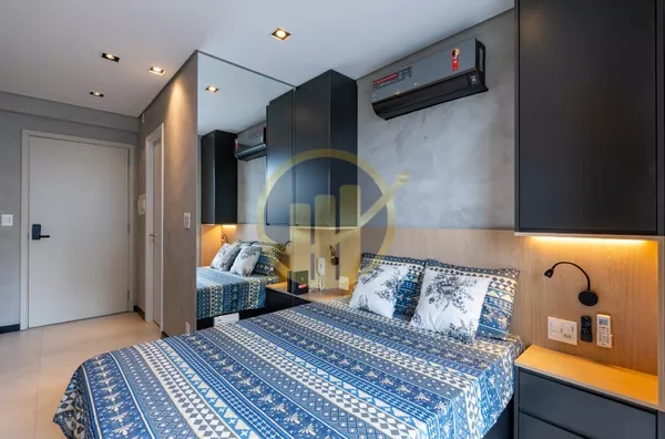 Venda de Studio no  Condominio Charlie Brooklyn Studios – R$ 430.000,00!!