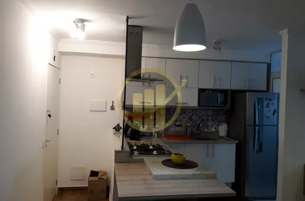 Excelente apartamento para locação!           01 dormitório planejado, cozinha planeja com coifa, cooktop e forno, sala integrada com ilha, lavanderia, wc social, 01 vaga de garagem.      