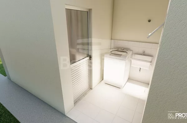 Casa com excelente localização 10 minutos do centro. Casa com 02 (dois) quartos, sendo 01 (um) suíte, 02 (dois) banheiros, 01 (uma) sala de estar, 01 (uma) cozinha, 01 (um) hall, 01 (uma) lavanderia e com garagem para 2 carro. 