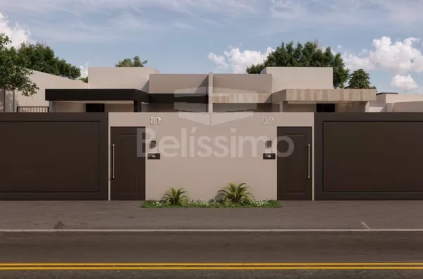 Casa para venda 3 quarto(s) sendo 1 suíte, sala, cozinha banheiro social, lavanderia coberta, área gourmet e garagem para 2 carro.