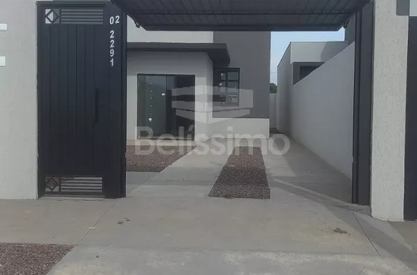 Casa á venda no bairro Bela Vista da Lagoa. contendo 02(dois) quartos, sendo uma suíte, 01(uma) sala de estar, 01(um) hall, 01(um) banheiro social, 01(uma) cozinha, 01(uma) lavanderia coberta, garagem para 2 carros . Obs: Espaço para ampliação.  Área Cons