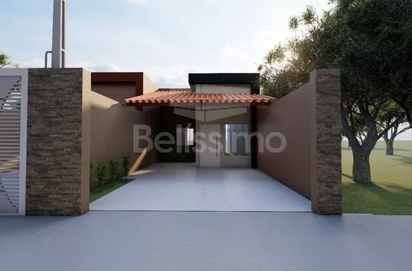 Casa para venda 2 quarto(s), sala ampla, cozinha, 1 banheiro , lavanderia coberta e garagem p/ 2 carros