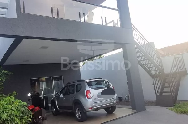 Linda casa bairro Jardim Alvorada, contendo03 (Três) Quartos, sendo uma suíte, 02 (Dois) Banheiros, Cozinha com planejado, 01 (Uma) Sala de TV , 01 (Uma) Sala jantar e churrasqueira, 01 sacada ,01 (Uma) Lavanderia coberta  01 (Uma) Garagem coberta para 2 