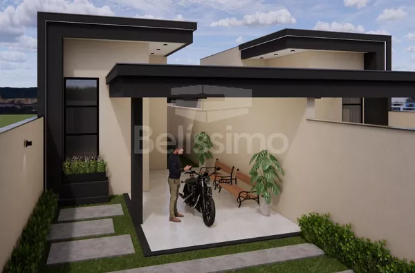 Ótima oportunidade no Loteamento Santa Helena. Casa de 3 quartos, sendo 1 suíte, 01(uma) sala, 01 (uma) cozinha, 01 (uma) área de serviço coberta e 02 (dois) banheiros e garagem