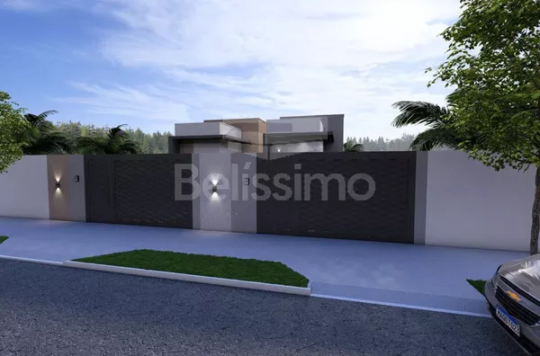 Casa bairro Mais Parque, bem localizada. Casa contendo, 2 (Dois) Quartos, sendo 1 (Uma) suíte, 2 (Dois) Banheiros, Sala de TV, Cozinha, Lavanderia e garagem para dois carros.