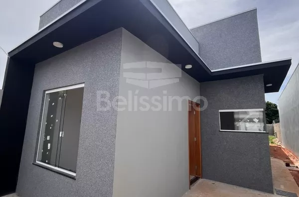 Casa para venda 3 quarto(s), sendo 1 suíte, sala, cozinha, banheiro social, lavanderia coberta e espaço na frente e fundo.