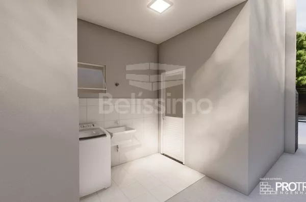 Casa bairro Nova Três Lagoas, bem localizada. Casa contendo, 2 (Dois) Quartos, sendo 1 (Uma) suíte, 2 (Dois) Banheiros, Sala de TV, Cozinha, Lavanderia, churrasqueira e garagem coberta. - Foto 6