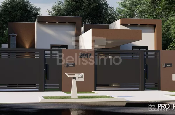 Casa bairro Nova Três Lagoas, bem localizada. Casa contendo, 2 (Dois) Quartos, sendo 1 (Uma) suíte, 2 (Dois) Banheiros, Sala de TV, Cozinha, Lavanderia, churrasqueira e garagem coberta. - Foto 2