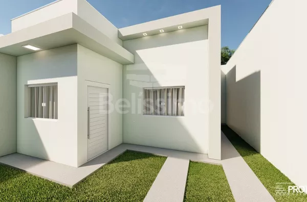 Casa com excelente localização 10 minutos do centro. Casa com 02 (dois) quartos, sendo 01 (um) suíte, 02 (dois) banheiros, 01 (uma) sala de estar, 01 (uma) cozinha, 01 (um) hall, 01 (uma) lavanderia e com garagem para 2 carro. 