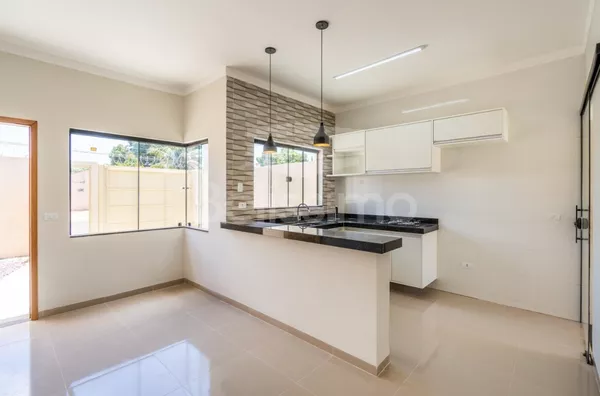 Casa para venda 3 quarto(s) sendo 1 suíte, sala, linda cozinha planejada, banheiro social, lavanderia coberta e espaço para ampliação área churrasco.