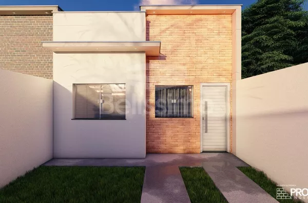 Casa com excelente localização 10 minutos do centro. Casa de 2 quartos,  01(uma) sala de TV, 01 (uma) cozinha, (01) banheiro, 01 (uma) área de serviço coberta e com garagem para 1 carro.  Construção:48m²  Terreno:128,42