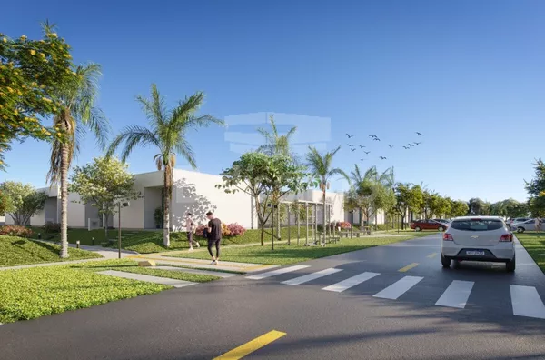 Casa com excelente localização no bairro Real Park. Casa de 2 quartos,  01(uma) sala de TV, 01 (uma) cozinha, (01) banheiro, Varanda coberta e com garagem para 1 carro.