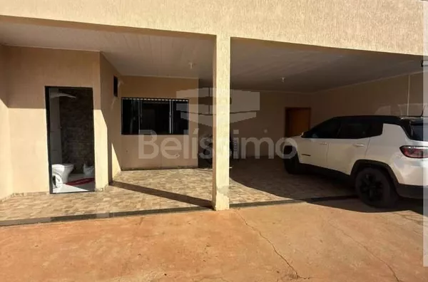 Linda casa bairro Jardim Alvorada, contendo 03 (Três) Quartos, 01 (Um) Banheiros, Cozinha com planejado, 01 (Uma) Sala de TV, churrasqueira, piscina, 01 (Uma) Lavanderia coberta e 01 (Uma) Garagem 