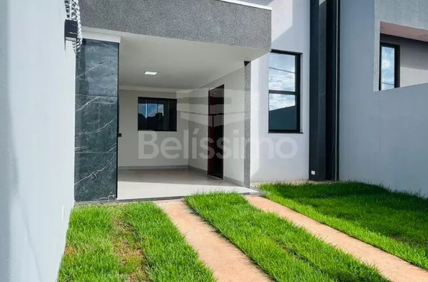 Casa para venda, bairro Bela Vista, contendo: 3 quarto(s) sendo 1 suíte, sala ampla, cozinha c/ planejados, 2 banheiros c/ planejados, lavanderia coberta, área de churrasco, e garagem p/ 3 carros