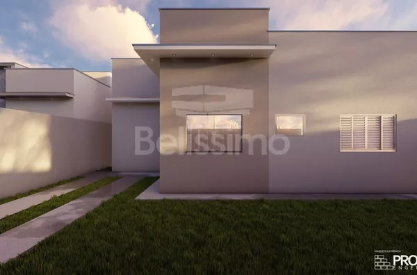 Casa com excelente localização 10 minutos do centro. Casa de 3 quartos, sendo 1 suíte, 01(uma) sala de TV, 01 (uma) cozinha, 01 (uma) área de serviço e 02 (dois) banheiros e com garagem para 1 carro.  Construção: 59,88m²  Terreno: 162m²