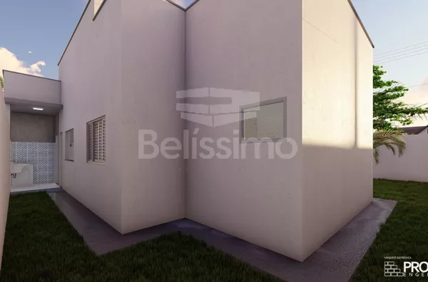 Casa com excelente localização 10 minutos do centro. Casa de 2 quartos,  01(uma) sala de TV, 01 (uma) cozinha, 01 (uma) área de serviço e 01 (um) banheiro e com garagem para  carros.  Construção: 49,81m²  Terreno: 162m²