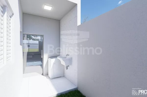 Casa á venda no Bairro bosque das Araras. Casa com 02(dois) quartos, sendo 1 suíte, 01(uma) sala de TV, 01(uma) cozinha ampla, 02(dois) banheiros, 01(uma) área de serviço coberta, área gourmet com piscina, garagem para 2 carro.