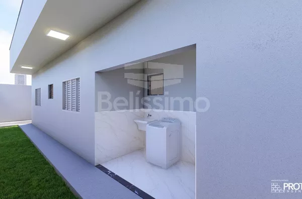 Casa bem localizada a 5 minutos do centro, no bairro Santos Dumont