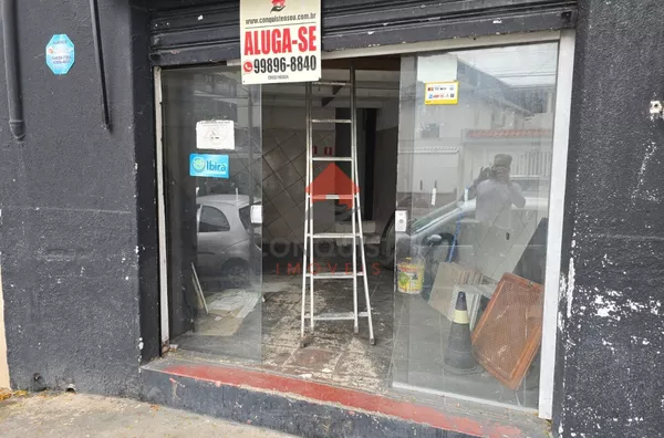 Sala comercial térrea para aluguel,  Vila Assunção, Santo André
