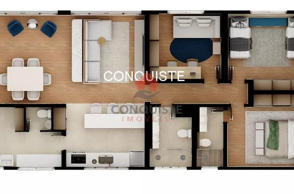 Apartamento  para venda com 3 dormitórios, localizado no Jardim Paulista em São Paulo