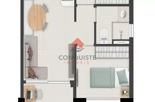 More ou Invista no Brás 120 — Plantas de 17m² a 49m²