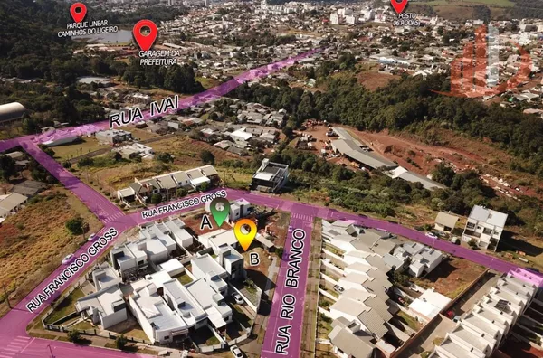 TERRENO + EDÍCULA À VENDA  (OPÇÃO "A") BAIRRO JARDIM FLORESTA EM PATO BRANCO/PR