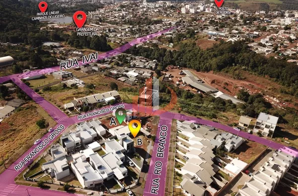 TERRENO + EDÍCULA À VENDA (OPÇÃO "A") BAIRRO JARDIM FLORESTA EM PATO BRANCO/PR - Foto 2