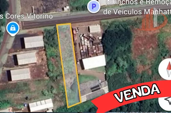 TERRENO COM 1541m² À VENDA EM VITORINO/PR