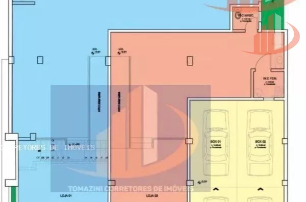 SALA/GARAGEM DE 30 m² PARA LOCAÇÃO EM PATO BRANCO/PR