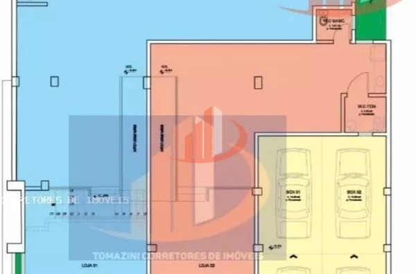 SALA/GARAGEM DE 30 m² PARA LOCAÇÃO EM PATO BRANCO/PR