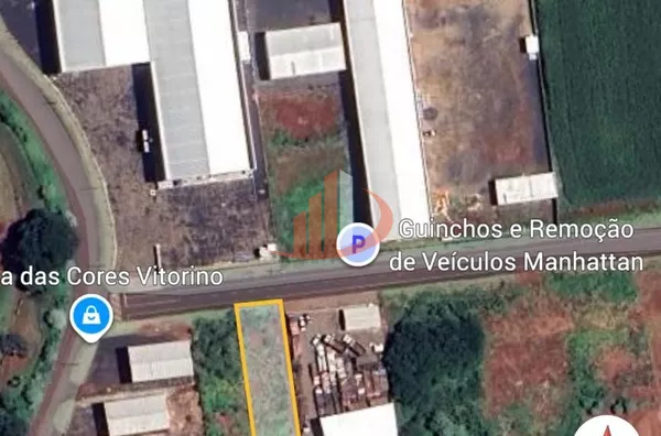 TERRENO COM 1541m² À VENDA EM VITORINO/PR