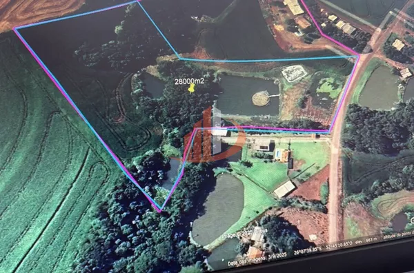 CHÁCARA DE 28 MIL m² À VENDA EM PATO BRANCO/PR