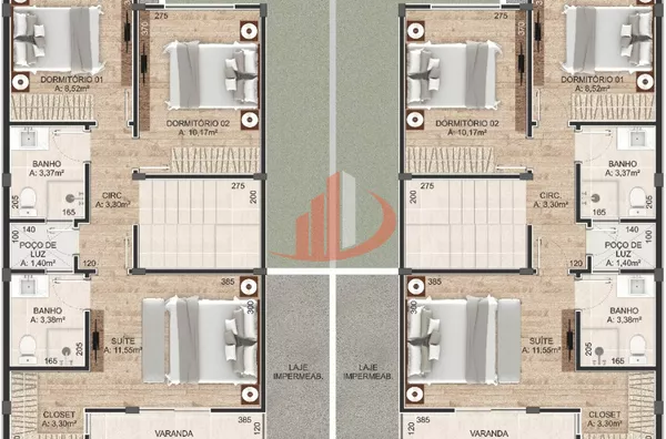 CASA COM 145m² NO BAIRRO FRARON EM PATO BRANCO/PR - Foto 4