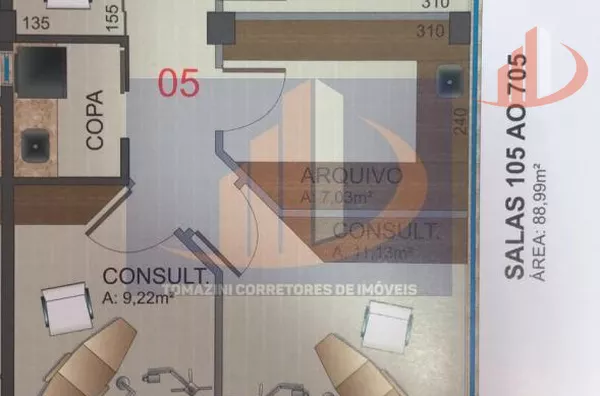 Sala Comercial para Venda em Pato Branco / PR no bairro Centro