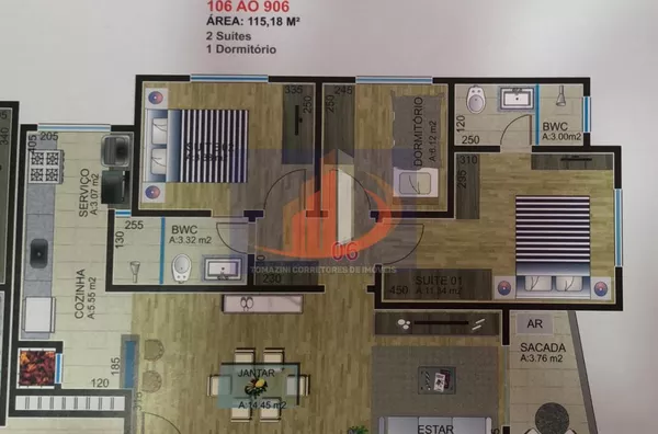 Apartamento para Venda em Pato Branco / PR no bairro Centro - Foto 2