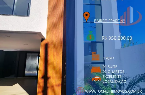 SOBRADO COM 170m² NO PARQUE DO SOM EM PATO BRANCO/PR