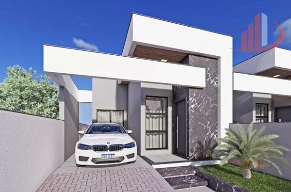 CASA COM 60m2 EM CONSTRUÇÃO, BAIRRO FRARON, PATO BRANCO/PR