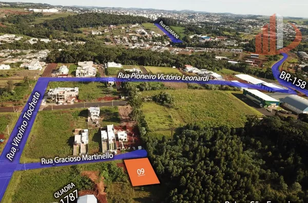 TERRENO BAIRRO SÃO FRANCISCO, 360m², PATO BRANCO/PR